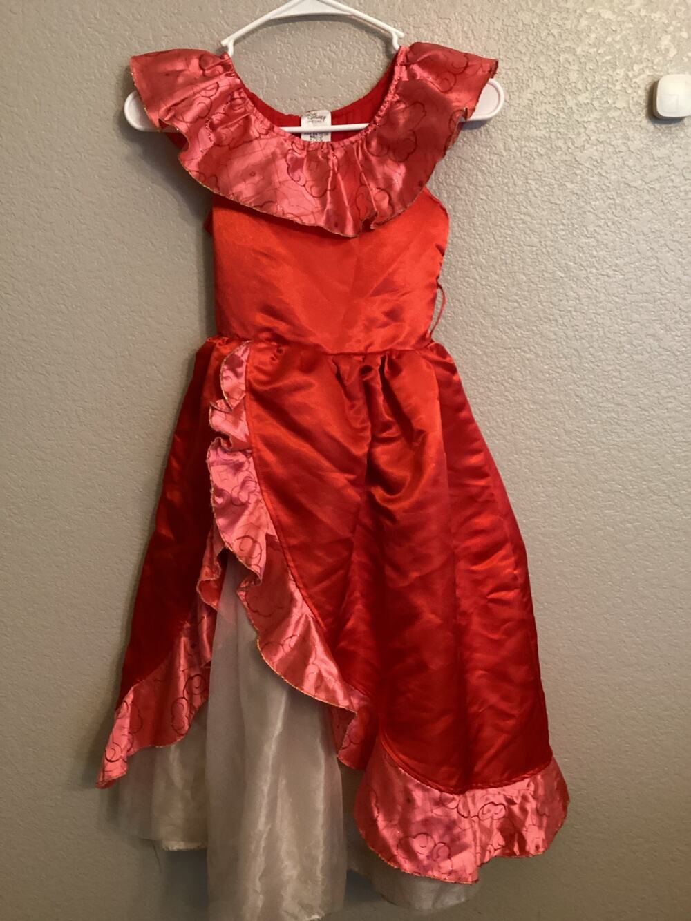 Disney Store Princess Elena of Avalor Deluxe Dress S 7/8